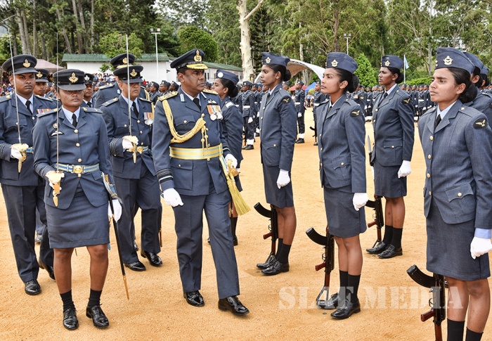 Passing Out Parade at SLAF CTS Diyatalawa