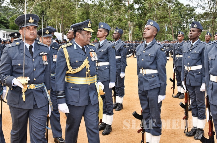 Passing Out Parade at SLAF CTS Diyatalawa
