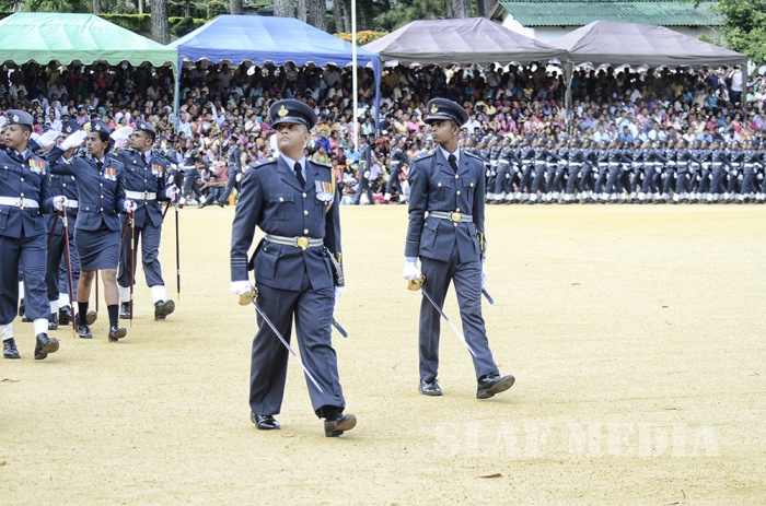 Passing Out Parade at SLAF CTS Diyatalawa