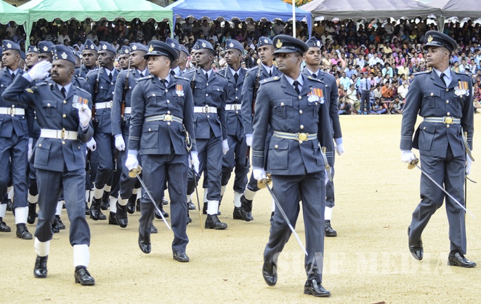 Passing Out Parade at SLAF CTS Diyatalawa