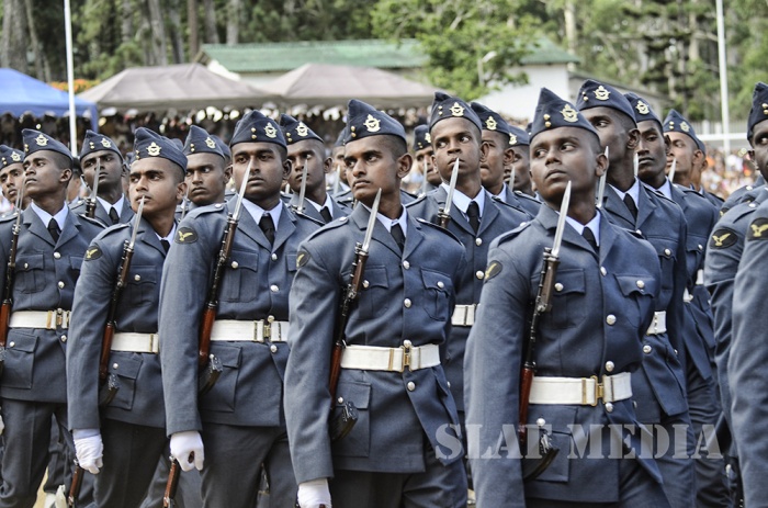 Passing Out Parade at SLAF CTS Diyatalawa