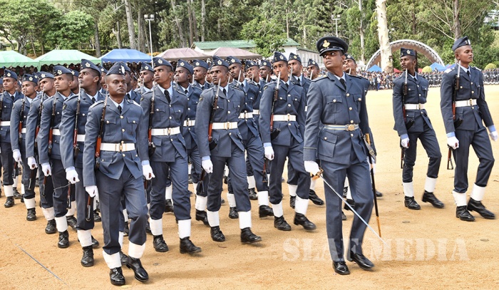 Passing Out Parade at SLAF CTS Diyatalawa