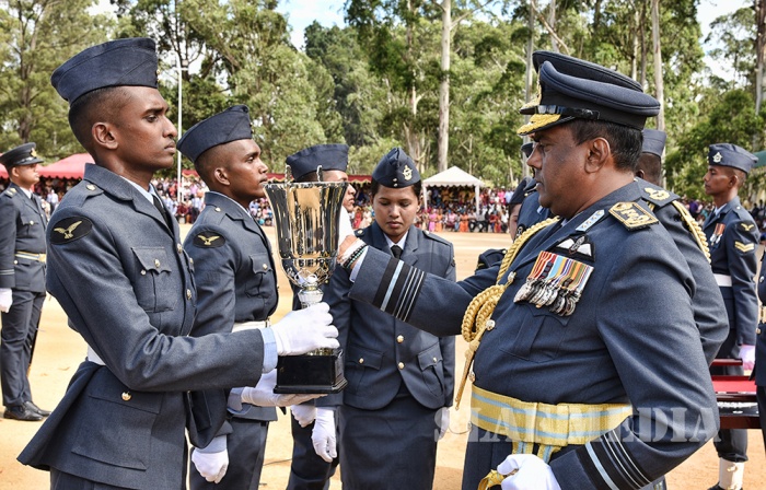 Passing Out Parade at SLAF CTS Diyatalawa