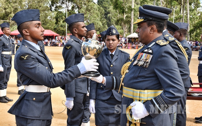 Passing Out Parade at SLAF CTS Diyatalawa