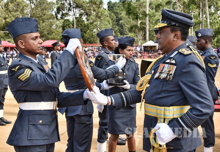 Passing Out Parade at SLAF CTS Diyatalawa