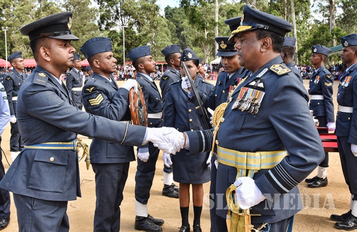 Passing Out Parade at SLAF CTS Diyatalawa