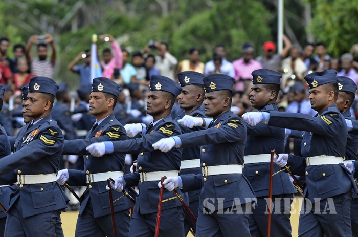 Passing Out Parade at SLAF CTS Diyatalawa