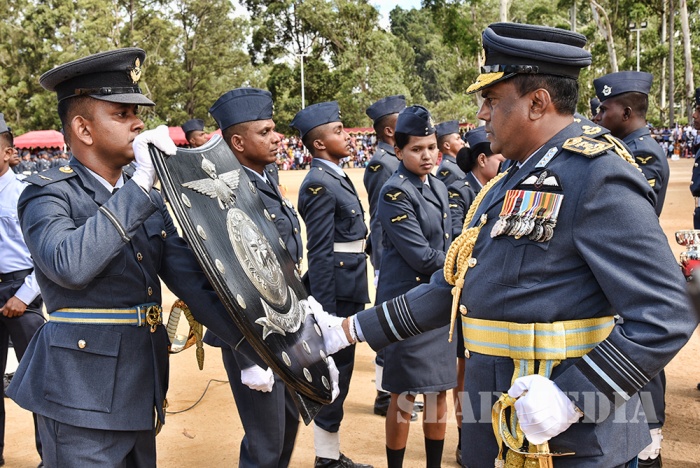Passing Out Parade at SLAF CTS Diyatalawa