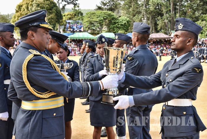 Passing Out Parade at SLAF CTS Diyatalawa