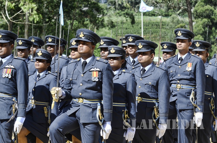 Passing Out Parade at SLAF CTS Diyatalawa