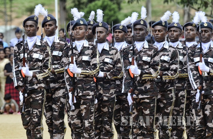 Passing Out Parade at SLAF CTS Diyatalawa