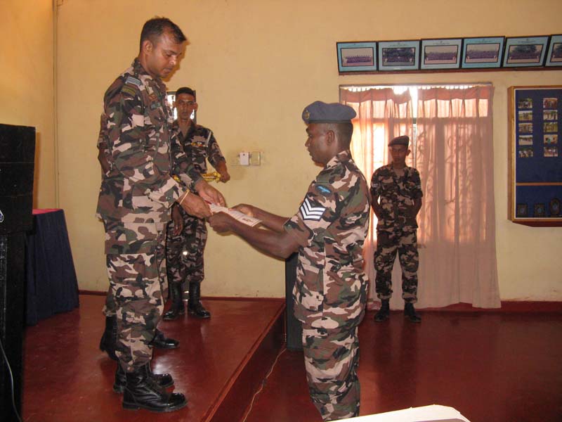Gunners Passing Out From SLAF Palaly
