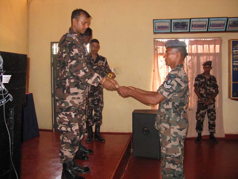 Gunners Passing Out From SLAF Palaly