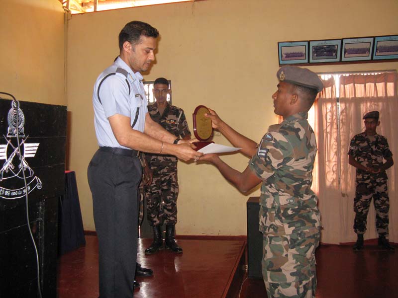 Gunners Passing Out From SLAF Palaly
