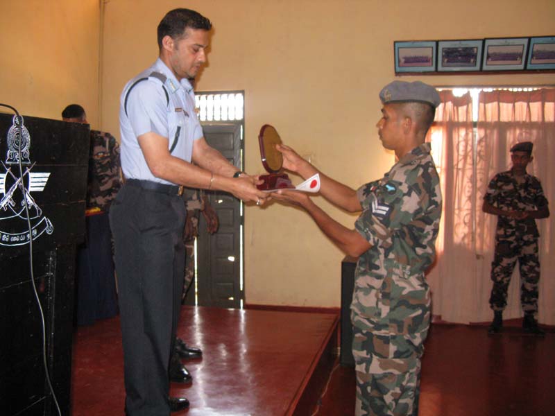 Gunners Passing Out From SLAF Palaly