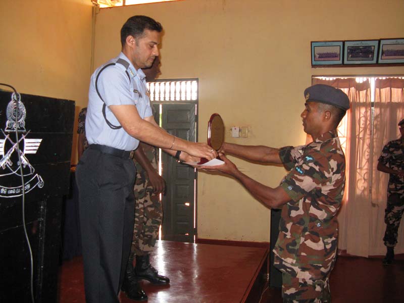 Gunners Passing Out From SLAF Palaly