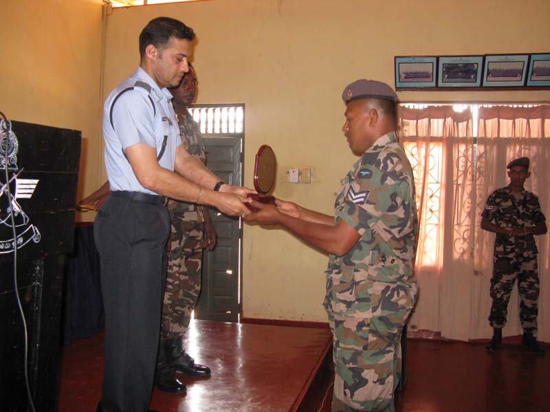 Gunners Passing Out From SLAF Palaly
