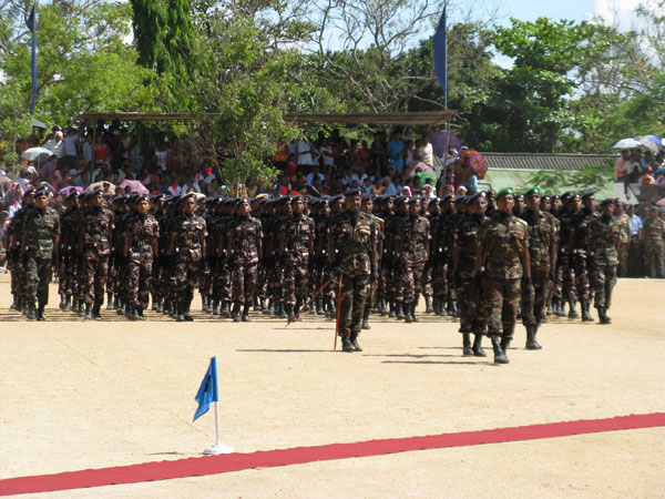 Airmen passing out in SL Army Combat Training School Konduwatuwana Airmen passing out in SL Army Combat Training School Konduwatuwana