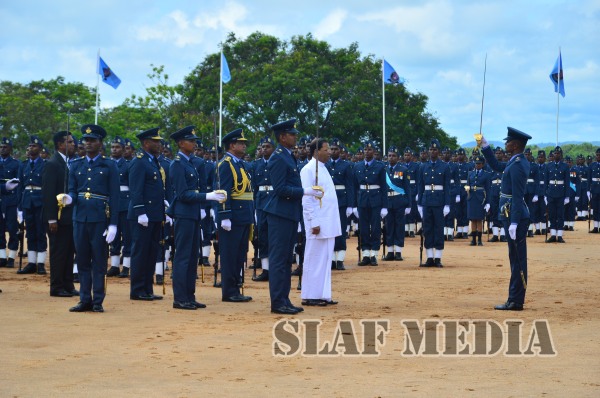 Commissioning & Passing Out Parade at SLAF Academy China
Bay
