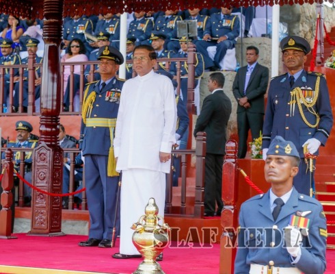 Commissioning & Passing Out Parade at SLAF Academy China
Bay