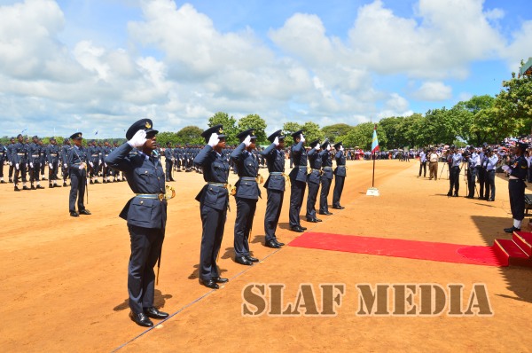 Commissioning & Passing Out Parade at SLAF Academy China
Bay