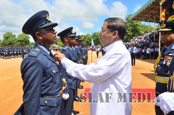 Commissioning & Passing Out Parade at SLAF Academy China
Bay