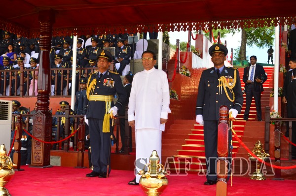 Commissioning & Passing Out Parade at SLAF Academy China
Bay