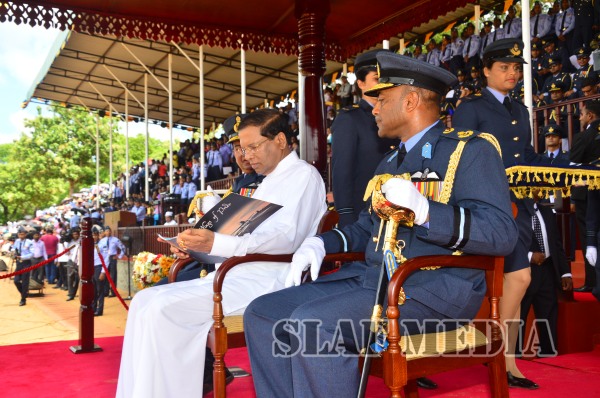 Commissioning & Passing Out Parade at SLAF Academy China
Bay