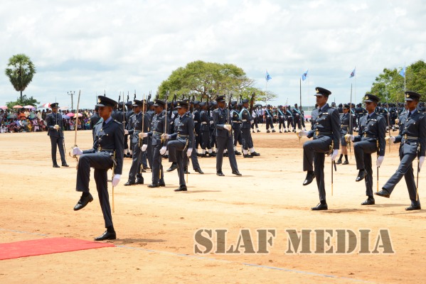 Commissioning & Passing Out Parade at SLAF Academy China Bay
