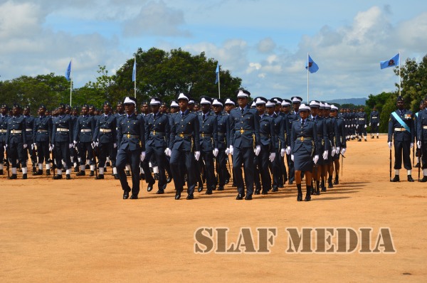 Commissioning & Passing Out Parade at SLAF Academy China Bay