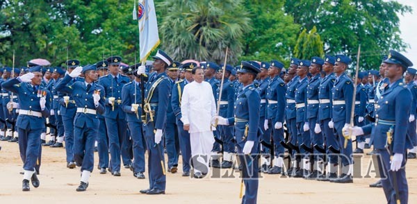Commissioning & Passing Out Parade at SLAF Academy China Bay