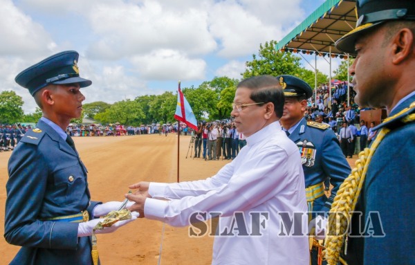 Commissioning & Passing Out Parade at SLAF Academy China Bay