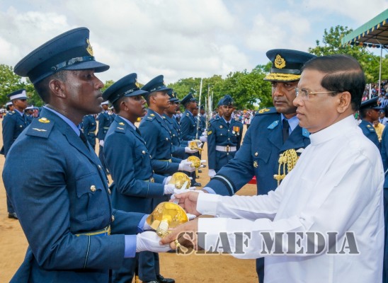 Commissioning & Passing Out Parade at SLAF Academy China Bay