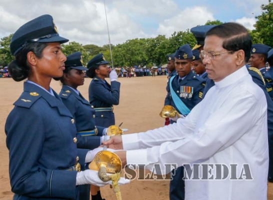 Commissioning & Passing Out Parade at SLAF Academy China Bay