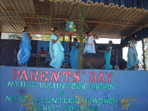 Recruits passing out in SLAF Station Diyatalawa