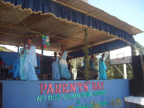 Recruits passing out in SLAF Station Diyatalawa