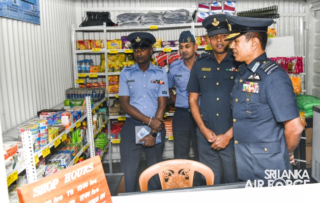 Annual
Commander’s Inspection at Sri Lanka Air Force Station Piduruthalagala