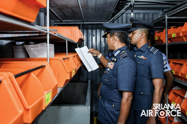 Annual
Commander’s Inspection at Sri Lanka Air Force Station Piduruthalagala