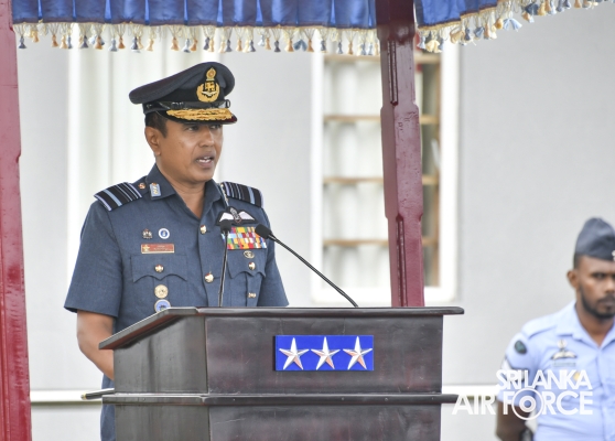 Annual
Commander’s Inspection at Sri Lanka Air Force Station Piduruthalagala