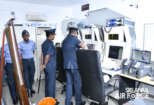Annual
Commander’s Inspection at Sri Lanka Air Force Station Piduruthalagala