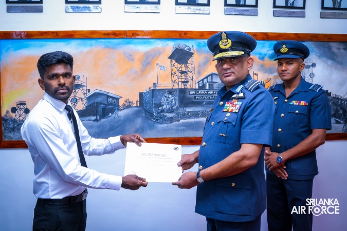 AIR VICE MARSHAL INDIKA WICKRAMASINGHE ASSUMES DUTIES THE VICE CHANCELLOR OF GENERAL SIR JOHN KOTELAWALA DEFENCE UNIVERSITY