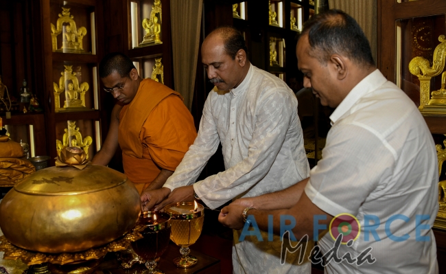 SLAF Commences 69th Anniversary Celebration with a “Pichcha Mal Pooja”