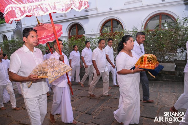 ANNUAL “PICHCHAMAL POOJA” DENOTES THE DAWN OF THE SLAF’S 72ND
ANNIVERSARY CELEBRATION