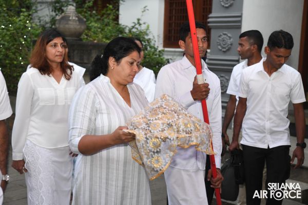 ANNUAL “PICHCHAMAL POOJA” DENOTES THE DAWN OF THE SLAF’S 72ND
ANNIVERSARY CELEBRATION