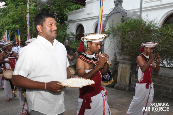 ANNUAL “PICHCHAMAL POOJA” DENOTES THE DAWN OF THE SLAF’S 72ND
ANNIVERSARY CELEBRATION