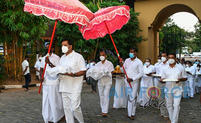 SLAF
COMMENCES 70TH ANNIVERSARY CELEBRATIONS WITH THE “PICHCHAMAL POOJA”