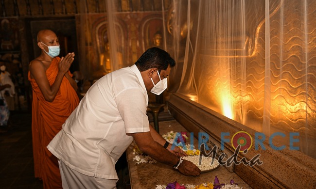 SLAF
COMMENCES 70TH ANNIVERSARY CELEBRATIONS WITH THE “PICHCHAMAL POOJA”