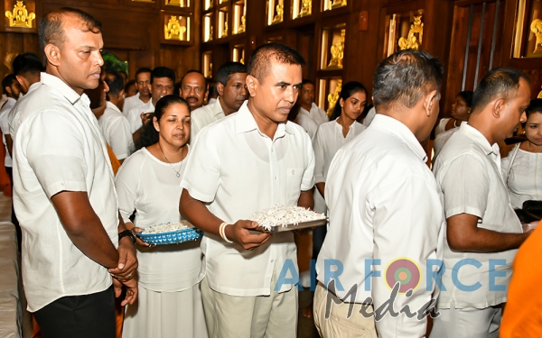 SLAF conducts “Pichcha Mal Pooja” for Second Consecutive Year