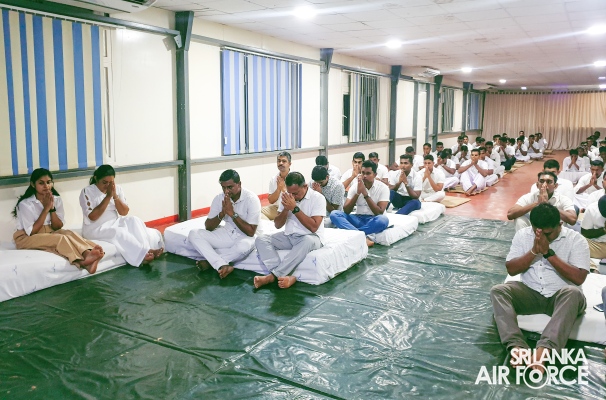 ANNUAL
PIRITH ENCHANTING CEREMONY AT SLAF STATION PALAVI