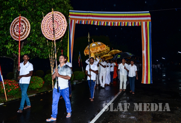 Pirthday Chanting Cermony at SLAF Station Katukurunda